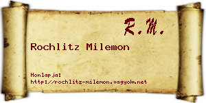 Rochlitz Milemon névjegykártya